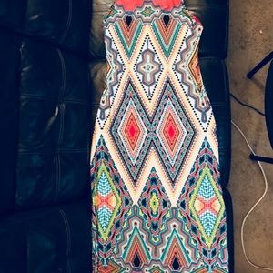 Maxi Dress Beautiful Print